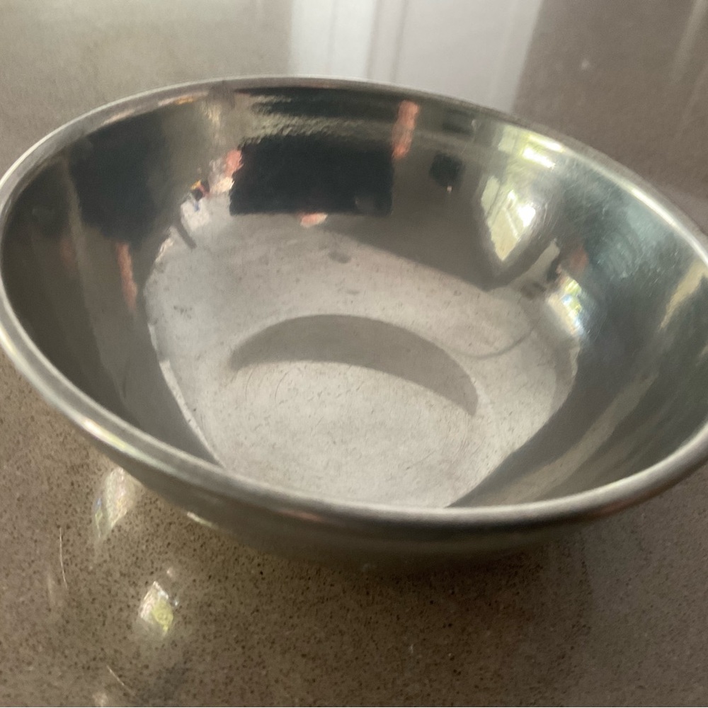 Cardinal Pewter Small Handmade Bowl
